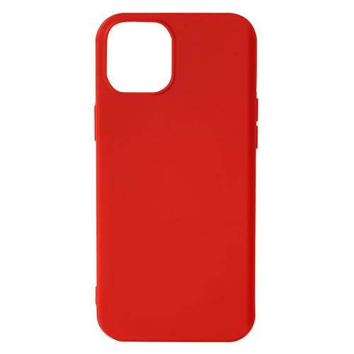 Coque Iphone 13 Mini Silicone Semi-Rigide Finition Soft-Touch Rouge on Productcaster.