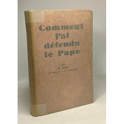 Comment J'ai Défendu Le Pape on Productcaster.