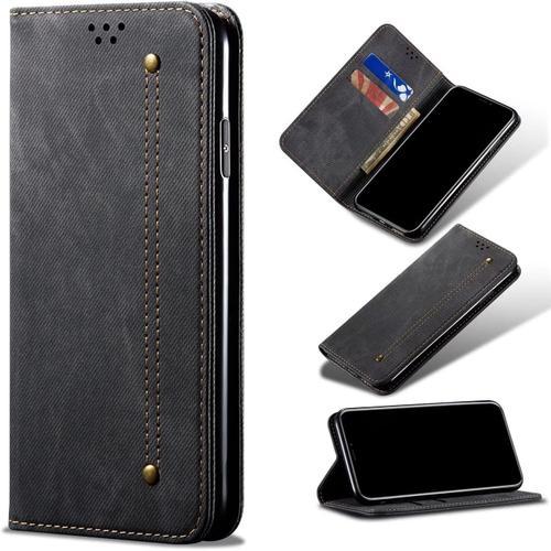 Compatible Avec Etui Oppo Reno Ace, Flip Jeans Portefeuille Housse ... on Productcaster.