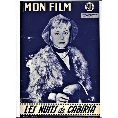 Mon Film N° 592 - Les Nuits De Cabiria - De Fellini - Giulietta Mas... on Productcaster.