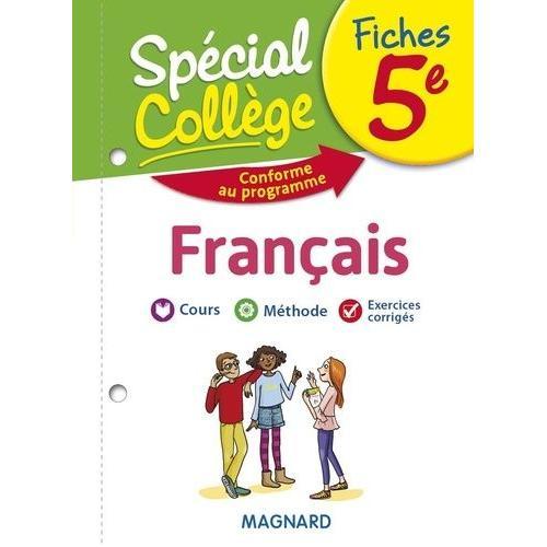 Fiches Français 5e Spécial Collège on Productcaster.