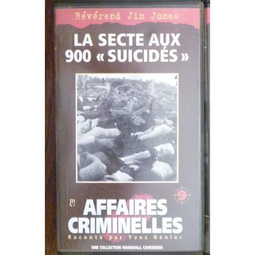 Cassette Vidéo " La Secte Aux 900 Suicidés, Jim Jones" Affaires Cri... on Productcaster.