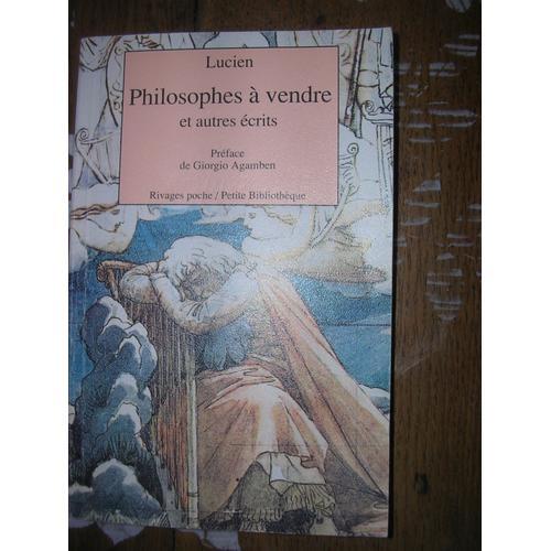 Philosophes À Vendre Et Autres Écrits on Productcaster.