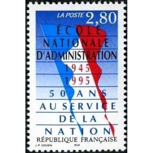 1 Timbre France 1995, Neuf - Ecole Nationale D'administration - Yt ... on Productcaster.