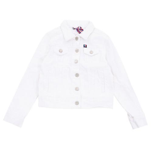 Veste En Jean Blanche Fille Teddy Smith Blumindale on Productcaster.