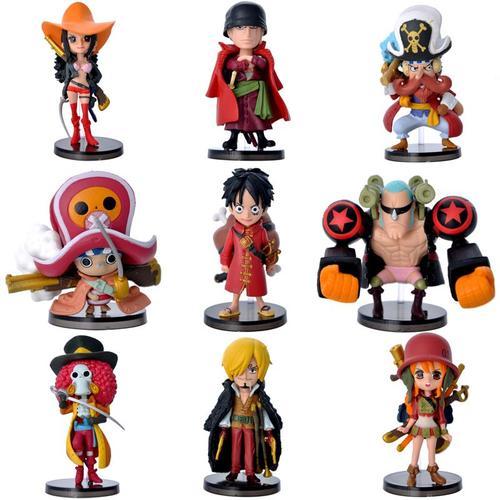 Lot De 9 One Piece Figurine Jouet De Voiture Décoration Dessin Anim... on Productcaster.