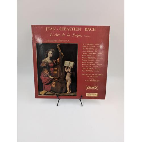 Vinyle 33 Tours Jean Sebastien Bach : L'art De La Fugue, Volume 2 E... on Productcaster.