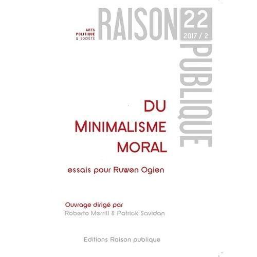 Du Minimalisme Moral - Essais Pour Ruwen Ogien on Productcaster.