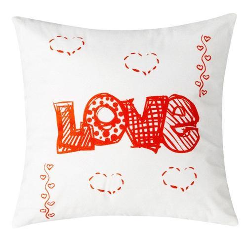 Housse De Coussin En Velours Cristal, Pour La Saint-Valentin, Avec ... on Productcaster.