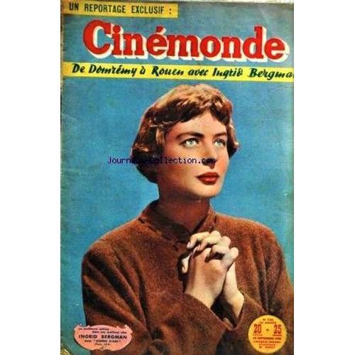 Cinémonde N° 739 - 28/09/1948 - Ingrid Bergman - on Productcaster.