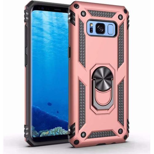 Coque Samsung Galaxy S8 Avec Aimant Anneau Support, 360° Double Cou... on Productcaster.