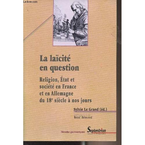 La Laïcité En Question - Religion, État Et Société En France Et En ... on Productcaster.