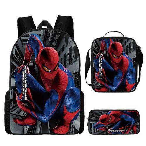 Marvel Spider-Man sac à dos collège sac grande capacité Anime dessi... on Productcaster.