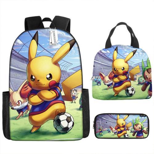 Sac d'école maternelle Pikachu, sac à dos imprimé pour enfants, sac... on Productcaster.