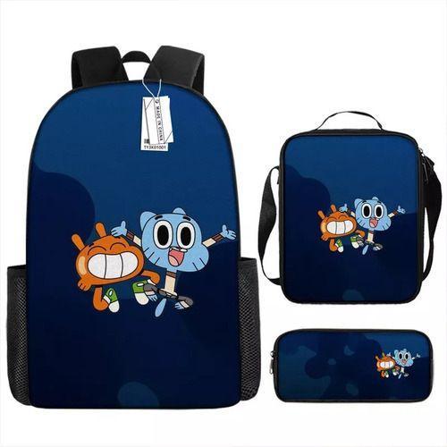 Sac à dos Lémurien moyen dessin animé mode sac d'école sac à bandou... on Productcaster.