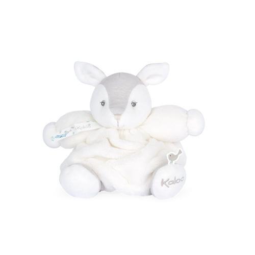 Doudou Faon Kaloo Plume Boule Chubby Médium Blanc Peluche Jouet Beb... (Reconditionné) on Productcaster.