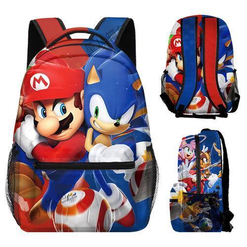 Vente directe Sonic sac à dos SONIC collège sac à dos pour enfants ... on Productcaster.