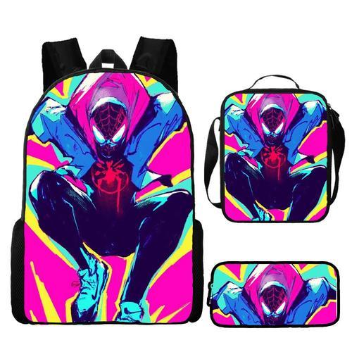 Marvel Spider-Man sac à dos collège sac grande capacité Anime dessi... on Productcaster.