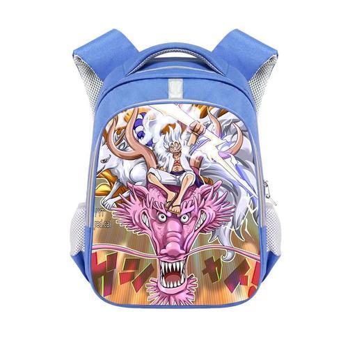 Sac d'école d'été Nika Luffy, sac à dos de protection de la colonne... on Productcaster.