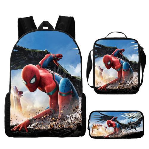 Marvel Spider-Man sac à dos collège sac grande capacité Anime dessi... on Productcaster.