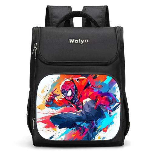 Sac à dos tridimensionnel de grande capacité Spider-Man, sac pour e... on Productcaster.