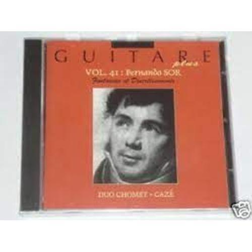 Guitare Vol41 : Fernando Sor : Fantaisies Et Divertissements on Productcaster.