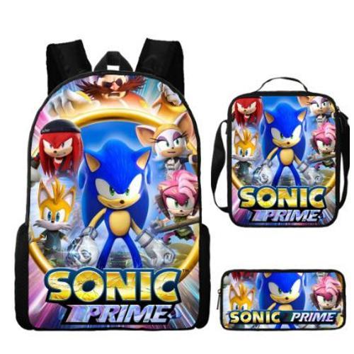 SONIC sac d'école sac à dos sac à bandoulière trousse étudiant ense... on Productcaster.