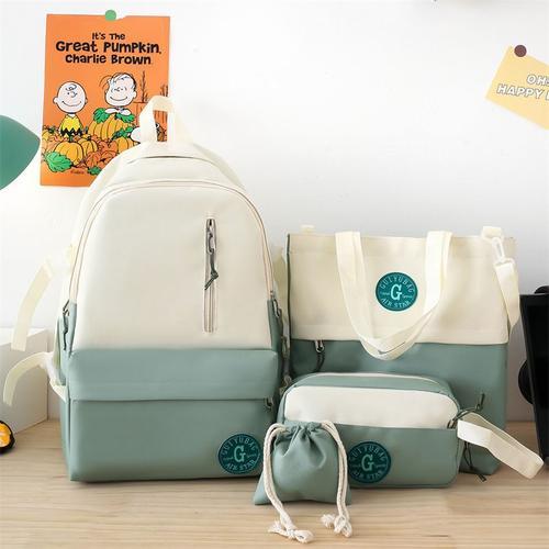 Sac d'école pour femmes, couleurs assorties, joli sac à dos pour en... on Productcaster.