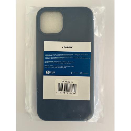 Coque Silicone Fairplay Pavone Iphone 13 (Navy) on Productcaster.