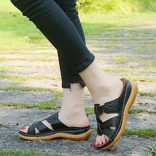 Sandales Orthopédiques Pour Femmes, Pantoufles Correctrices, Sandal... on Productcaster.