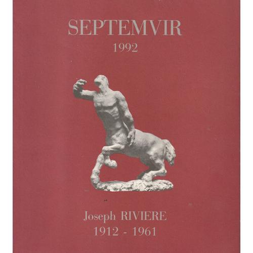 Joseph Rivière 1912-1961 on Productcaster.