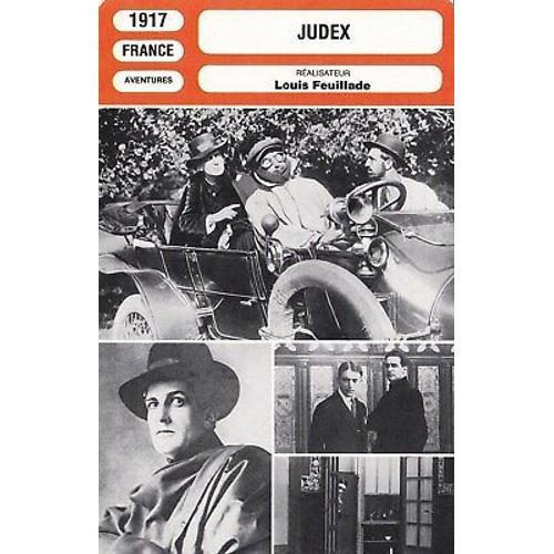 Fiche Monsieur Cinema Judex (1917) on Productcaster.