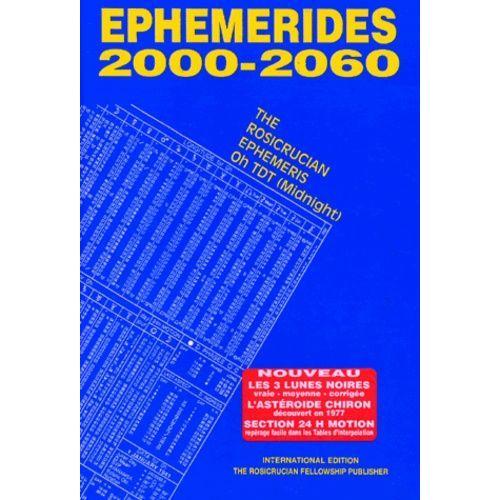 The Rosicrucian Ephemeris 2000-2060 - Oh Tdt, Midnight on Productcaster.