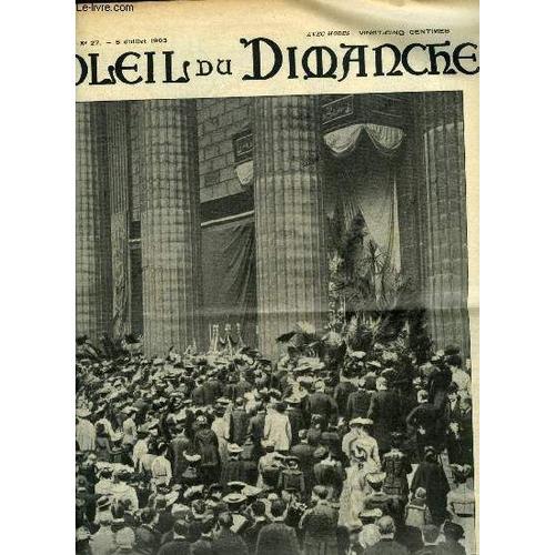 Soleil Du Dimanche N° 27 - Paris Prie : La Foule Des Fidèles Devant... on Productcaster.