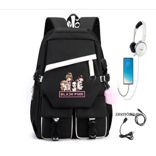 Sac à Dos Cosplay Groupe Kpop Pour Hommes Et Femmes Charge Usb Ordi... on Productcaster.