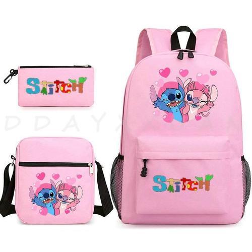 Can O And Stitch Cartoon Anime Sac à Dos Pour Garçons Et Filles Sac... on Productcaster.