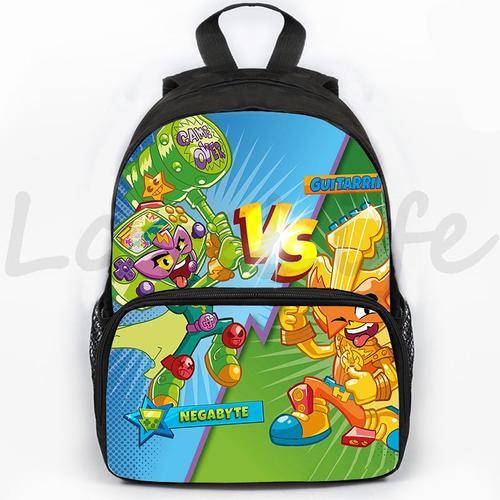 Sac à Dos De Jeu De Dessin Animé Superzings 10 Sac De Voyage Pour F... on Productcaster.