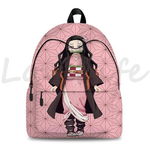 Anime Demon Kimetsu No Yaiba Cospaly Sacs à Dos Tanjirou Nezuko Sac... on Productcaster.