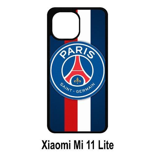 Coque Pour Xiaomi Mi 11 Lite - Psg Paris Saint Germain Bleu Blanc R... on Productcaster.