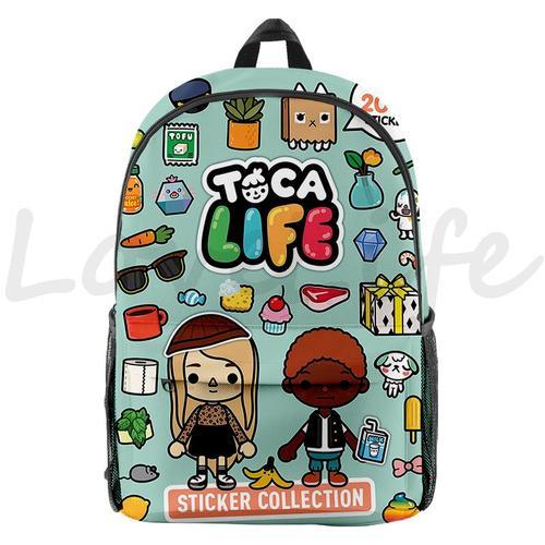 Sac à Dos Toca Life World Pour Enfants Cartable Imprimé Dessin Anim... on Productcaster.