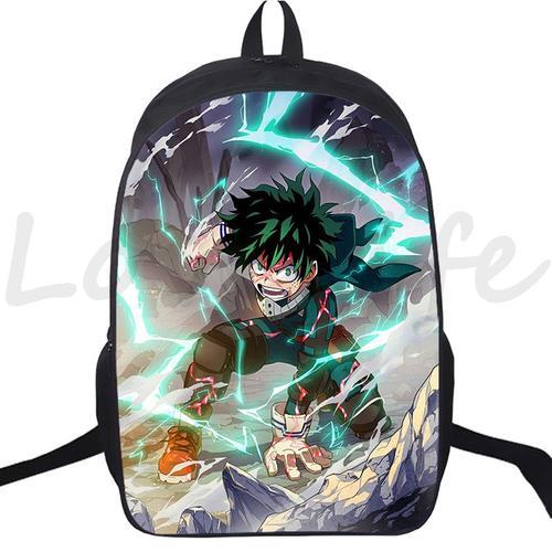 Sac à Dos D'école Deku Pour Enfants Sac à Dos De Dessin Animé Pour ... on Productcaster.