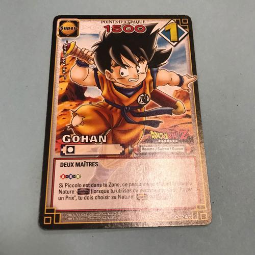 Carte Dragon Ball Gohan - Deux Maîtres - D 247 on Productcaster.