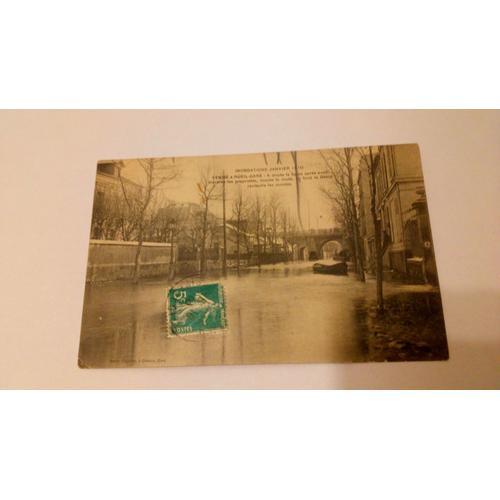 Carte Postale Ancienne Paris Inondations 1910 on Productcaster.