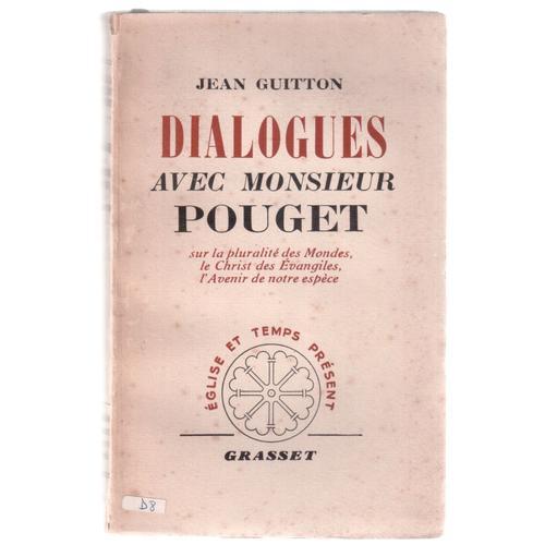 Dialogues Avec Monsieur Pouget Sur La Pluralité Des Mondes, Le Chri... on Productcaster.