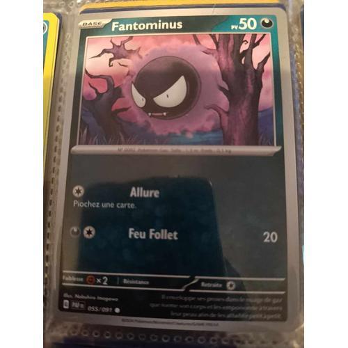 Commune - Pokemon - Destinées De Paldea - Fantominus 55/91 on Productcaster.