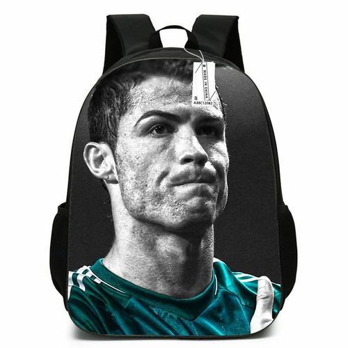 Sac à dos de dessin animé Ronaldo pour enfants, sac d'école léger e... on Productcaster.