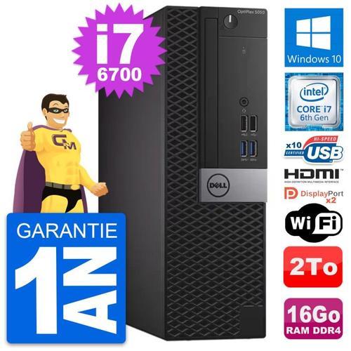 PC Dell OptiPlex 5050 SFF Intel i7-6700 RAM 16Go Disque 2To HDMI Wi... on Productcaster.