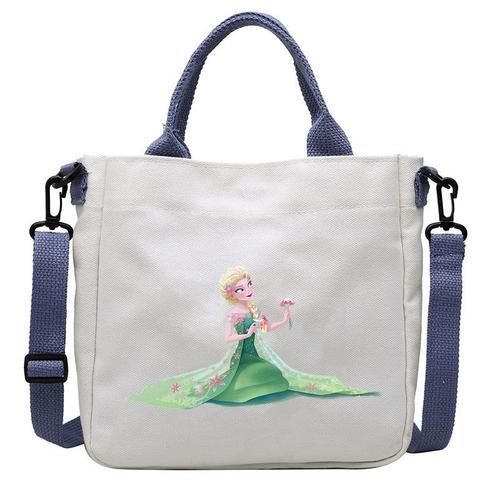 Sac en toile princesse Elsa la reine des neiges, sac à bandoulière ... on Productcaster.