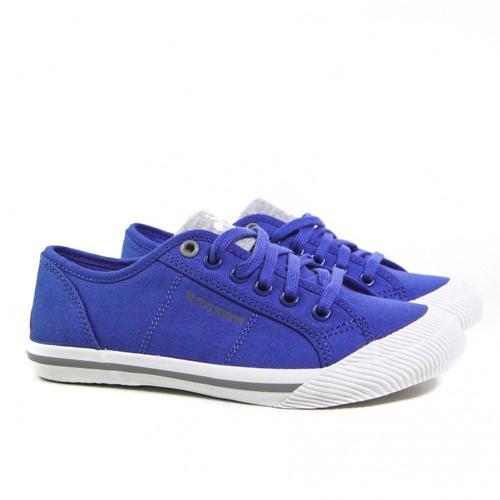 Basket Le Coq Sportif Deauville Gs Jersey Femme Bleu - 29 on Productcaster.