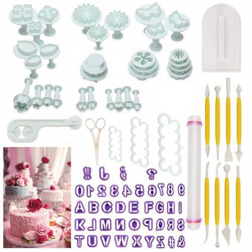 Moule À Gâteau Fondant, Lettres De L'alphabet, Coupe-Gâteau, Outils... on Productcaster.